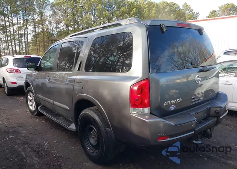 2015 Nissan Armada Platinum/Sl/Sv from USA, damaged, VIN 5N1AA0NC0FN607849